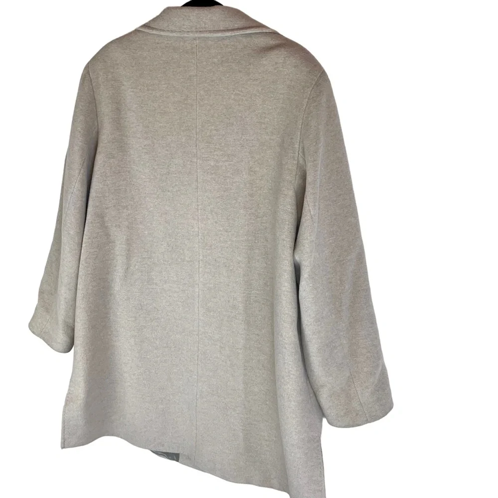 Cinzia Rocco Due Alpaca Wool Button Coat Jacket Long 14 - Picture 10 of 13